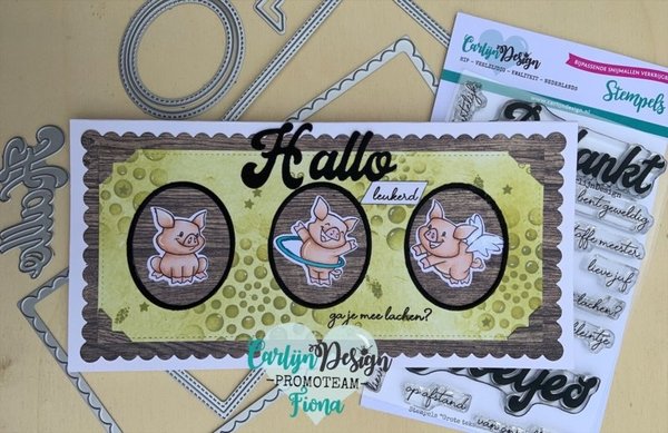 Carlijn Design Clear Stamps Grote Teksten 1 (CDST0049)