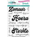 Carlijn Design Clear Stamps Grote Teksten 2 (CDST0050)