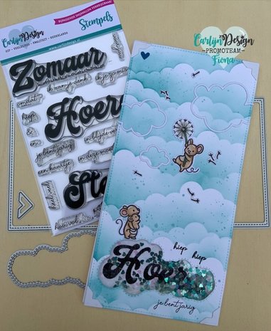 Carlijn Design Clear Stamps Grote Teksten 2 (CDST0050) Carlijn Design Clear Stamps Grote Teksten 2 (CDST0050)