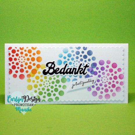 Carlijn Design Snijmal DL Slimline Kaart (CDSN-0057) Carlijn Design Snijmal DL Slimline Kaart (CDSN-0057)