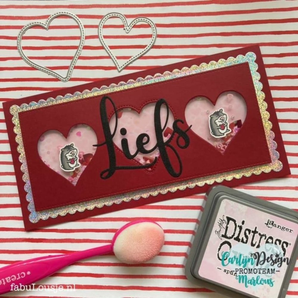 Carlijn Design Snijmal DL Slimline Kaart (CDSN-0057) Carlijn Design Snijmal DL Slimline Kaart (CDSN-0057)