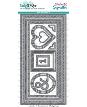 Carlijn Design Snijmal DL Slimline Kaart (CDSN-0057) Carlijn Design Snijmal DL Slimline Kaart (CDSN-0057)
