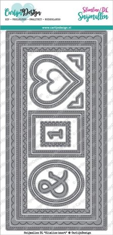 Carlijn Design Snijmal DL Slimline Kaart (CDSN-0057) Carlijn Design Snijmal DL Slimline Kaart (CDSN-0057)