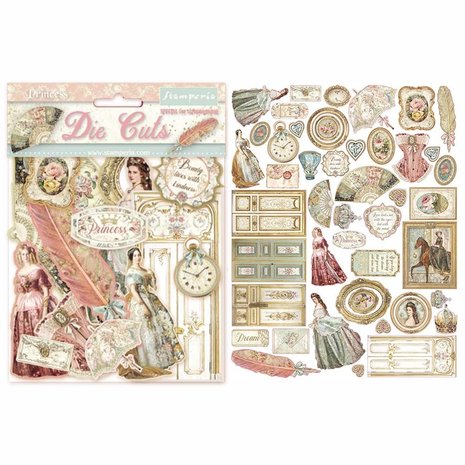 Stamperia Princess Die Cuts (DFLDC16)