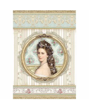 Stamperia Rice Paper A4 Princess Princess (DFSA4481) Stamperia Rice Paper A4 Princess Princess (DFSA4481)
