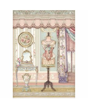 Stamperia Rice Paper A4 Princess Mannequin (DFSA4483) Stamperia Rice Paper A4 Princess Mannequin (DFSA4483)