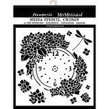 Stamperia Media Stencil Clock (KSTDQ41)