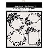 Stamperia Media Stencil Labels (KSTDQ45)*