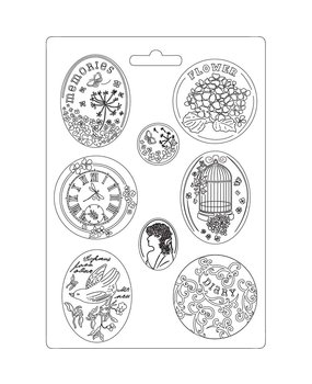 Stamperia Soft Maxi Mould Hortensia (K3PTA468)*