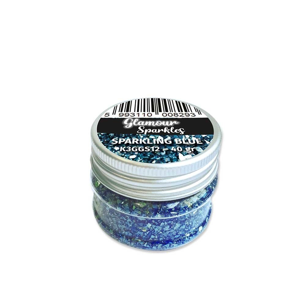 Stamperia Glamour Sparkles Sparkling Blue (40ml) (K3GGS12) Stamperia Glamour Sparkles Sparkling Blue (40ml) (K3GGS12)