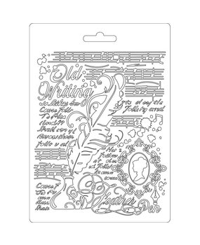 Stamperia Texture Impression Soft Mould A5 Feather (K3PTA550) Stamperia Texture Impression Soft Mould A5 Feather (K3PTA550)