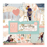 Stamperia Love Story 12x12 Inch MAXI PAD (SBBXLB07)*