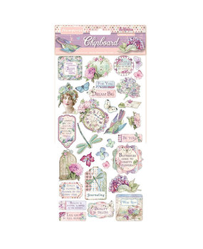 Stamperia Chipboard Hortensia (DFLCB04) Stamperia Chipboard Hortensia (DFLCB04)