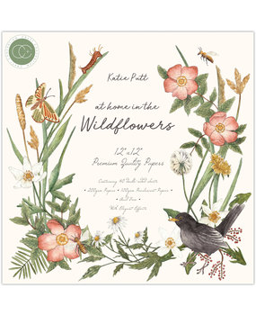 Craft Consortium At Home in the Wildflowers 12x12 Inch Paper Pad (CCPPAD018) Craft Consortium At Home in the Wildflowers 12x12 Inch Paper Pad (CCPPAD018)