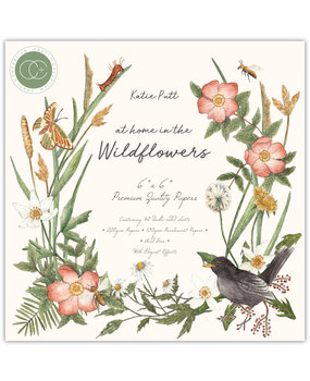 Craft Consortium At Home in the Wildflowers 6x6 Inch Paper Pad (CCPPAD018B) Craft Consortium At Home in the Wildflowers 6x6 Inch Paper Pad (CCPPAD018B)
