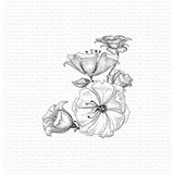 My Favorite Things Floral Fantasy Rubber Stamp (BG-118)