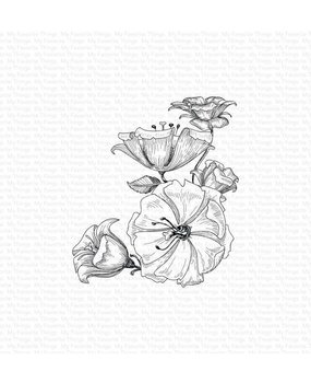 My Favorite Things Floral Fantasy Rubber Stamp (BG-118) My Favorite Things Floral Fantasy Rubber Stamp (BG-118)