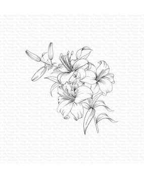 My Favorite Things Lavish Lilies Rubber Stamp (BG-129) My Favorite Things Lavish Lilies Rubber Stamp (BG-129)