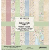 Reprint Summer Vibes 12x12 Inch Paper Pack (CRP019)