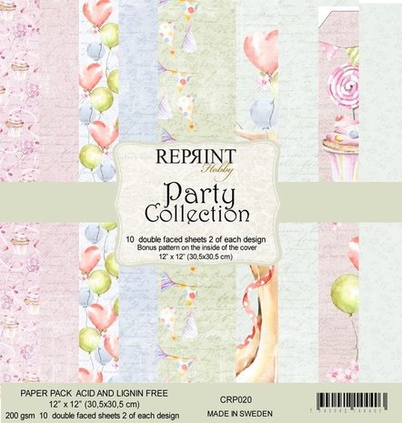 Reprint Party 12x12 Inch Paper Pack (CRP020)