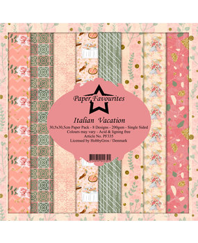Paper Favourites Italian Vacation 12x12 Inch Paper Pack (PF335)*