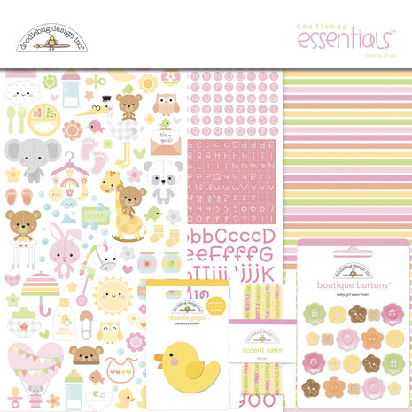 Doodlebug Design Inc. Bundle of Joy Essentials Kit (6858) Doodlebug Design Inc. Bundle of Joy Essentials Kit (6858)