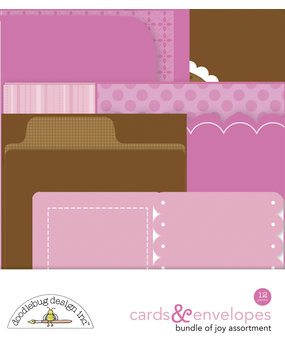 Doodlebug Design Inc. Bundle of Joy Cards & Envelopes (12pcs) (6864) Doodlebug Design Inc. Bundle of Joy Cards & Envelopes (12pcs) (6864)