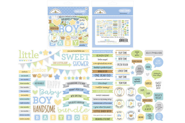 Doodlebug Design Inc. Special Delivery Chit Chat (100pcs) (6807) Doodlebug Design Inc. Special Delivery Chit Chat (100pcs) (6807)
