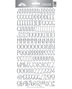 Doodlebug Design Inc. Silver Foil Sunshine Stickers (6880) Doodlebug Design Inc. Silver Foil Sunshine Stickers (6880)