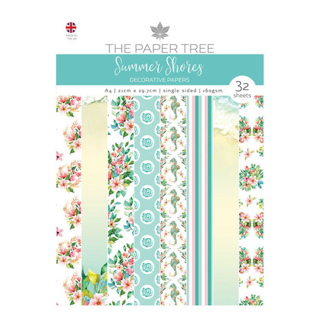 The Paper Tree Summer Shores Decorative Papers (TC1073)