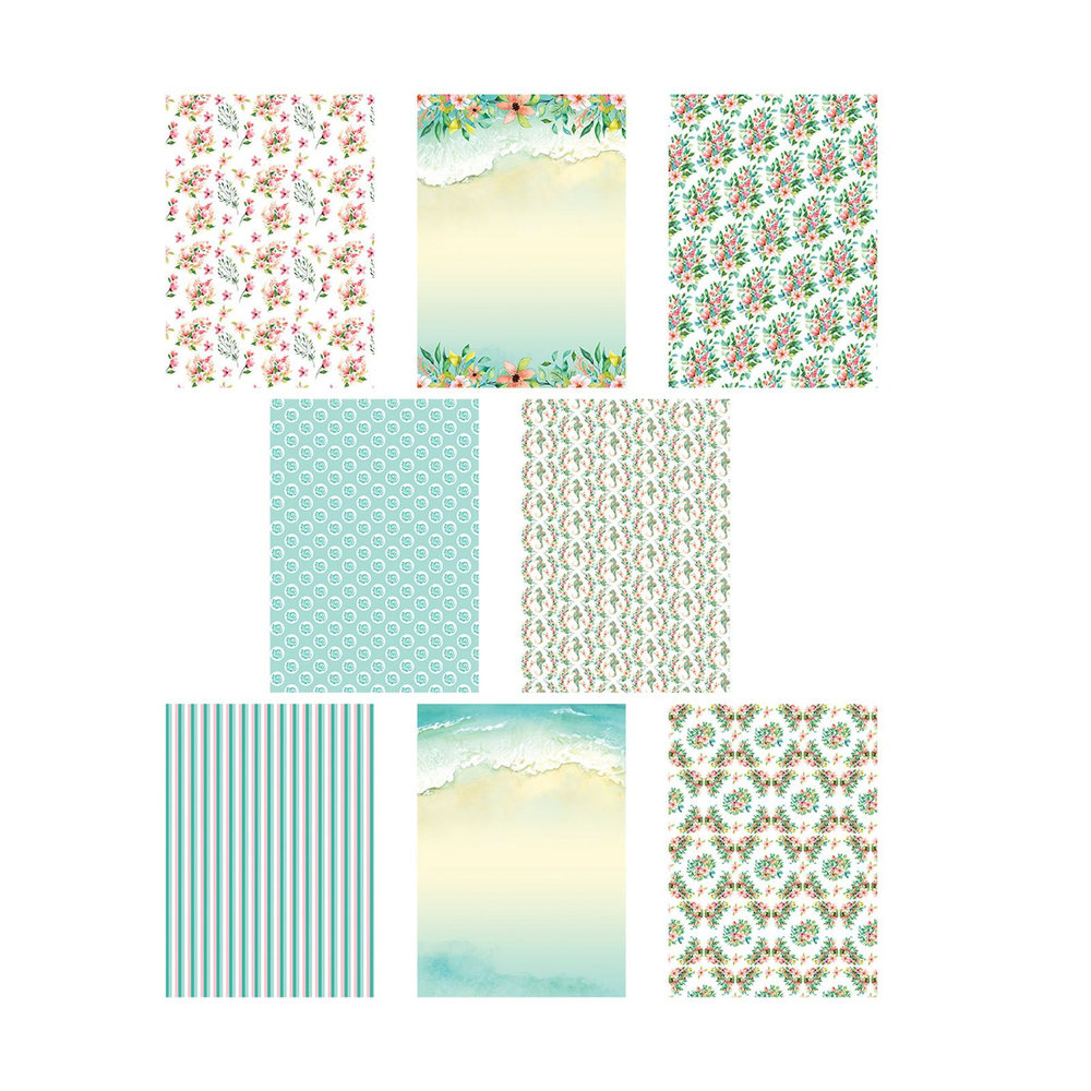 The Paper Tree Summer Shores Decorative Papers (TC1073)