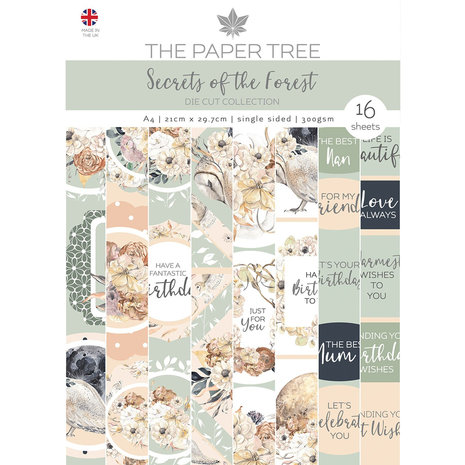The Paper Tree Secrets of the Forest Die Cut Collection (PTC1113) The Paper Tree Secrets of the Forest Die Cut Collection (PTC1113)