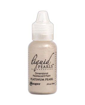 Ranger Liquid Pearls Dimensional Pearlescent Paint Platinum Pearl (LPL 09719)