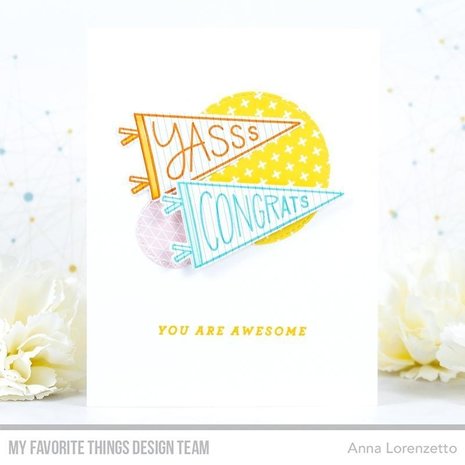 My Favorite Things Positively Peppy 6x6 Inch Paper Pad (EP-63)