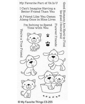 My Favorite Things Furever Friends Clear Stamps (CS-255) My Favorite Things Furever Friends Clear Stamps (CS-255)