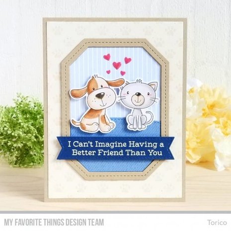 My Favorite Things Furever Friends Clear Stamps (CS-255) My Favorite Things Furever Friends Clear Stamps (CS-255)