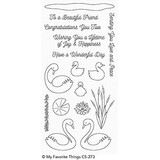 My Favorite Things Splendid Swans Clear Stamps (CS-273)