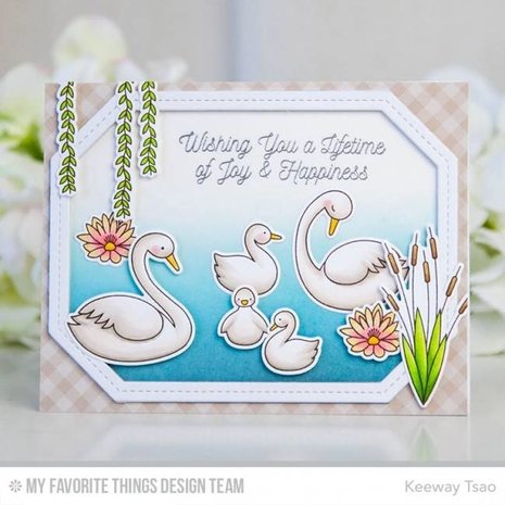 My Favorite Things Splendid Swans Clear Stamps (CS-273)