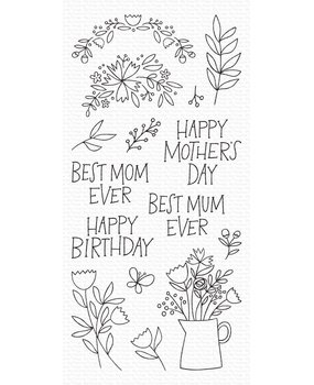 My Favorite Things Mother's Day Bouquet Clear Stamps (CS-470) My Favorite Things Mother's Day Bouquet Clear Stamps (CS-470)