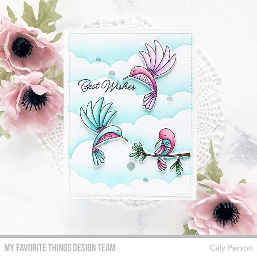 My Favorite Things Happy Hummingbirds Clear Stamps (CS-473)