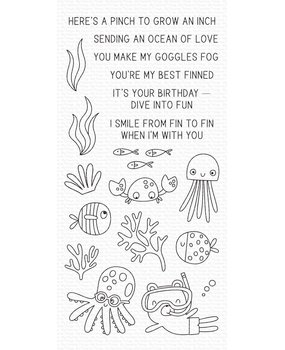 My Favorite Things Best Fins Clear Stamps (CS-485) My Favorite Things Best Fins Clear Stamps (CS-485)