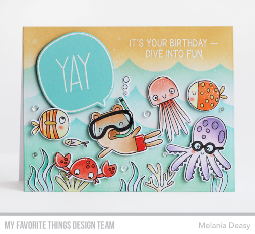 My Favorite Things Best Fins Clear Stamps (CS-485) My Favorite Things Best Fins Clear Stamps (CS-485)