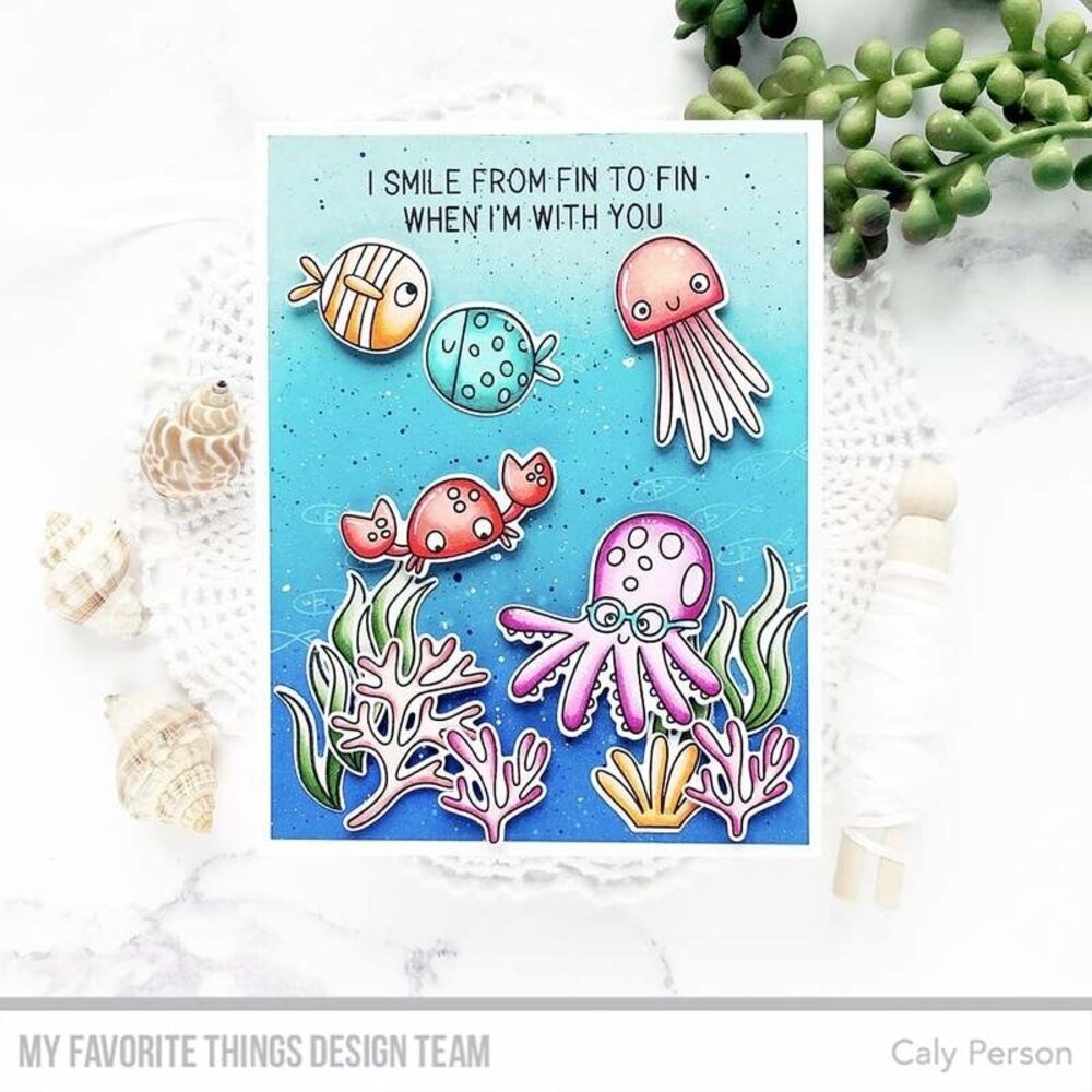 My Favorite Things Best Fins Clear Stamps (CS-485) My Favorite Things Best Fins Clear Stamps (CS-485)