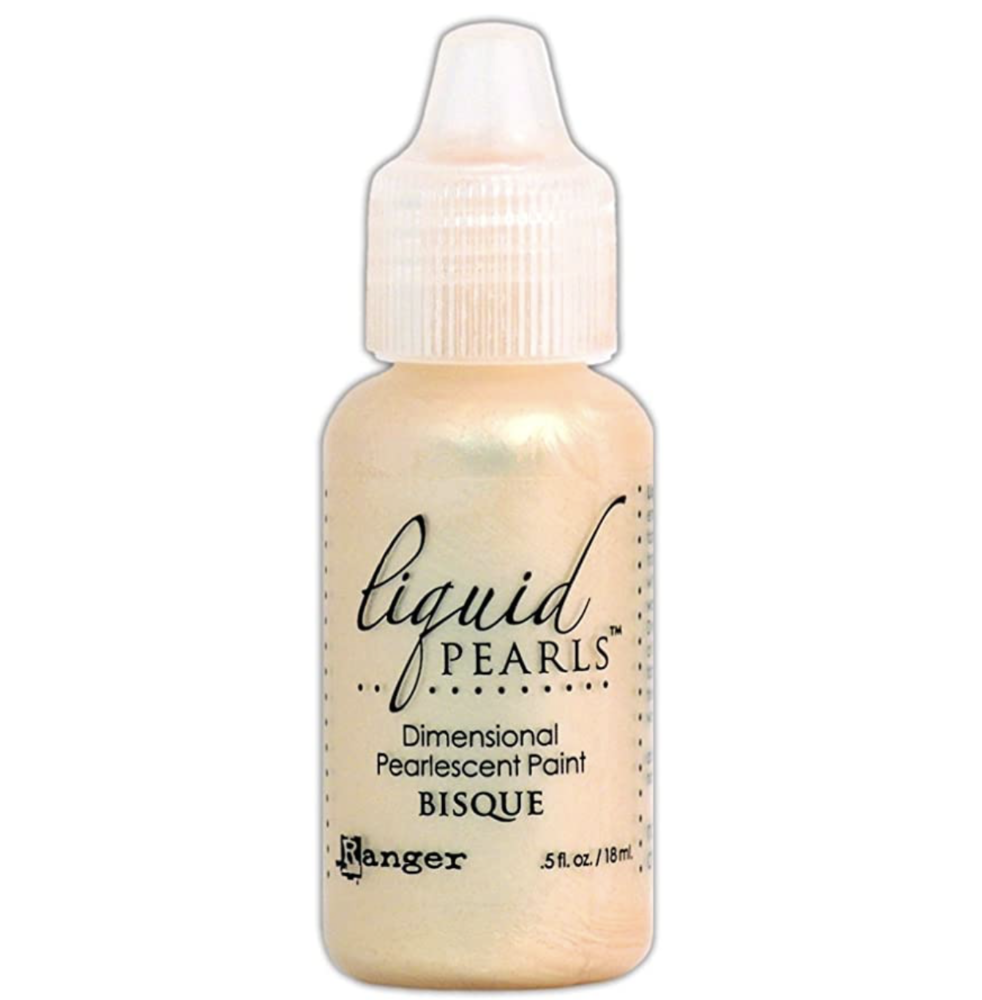 Ranger Liquid Pearls Dimensional Pearlescent Paint Bisque (LPL 28062)