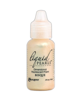 Ranger Liquid Pearls Dimensional Pearlescent Paint Bisque (LPL 28062)