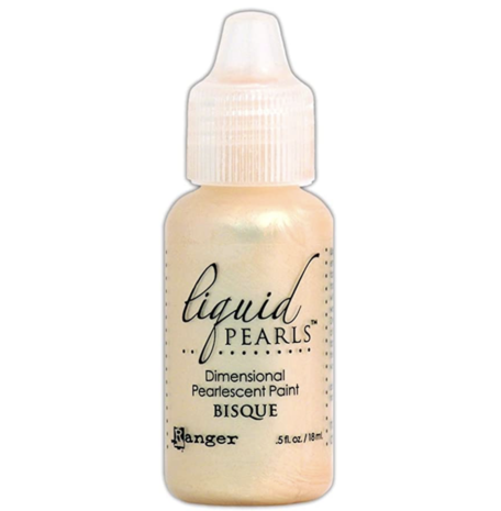 Ranger Liquid Pearls Dimensional Pearlescent Paint Bisque (LPL 28062)