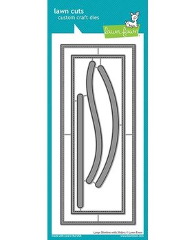 Lawn Fawn Large Slimline with Sliders Dies (LF2357) Lawn Fawn Large Slimline with Sliders Dies (LF2357)