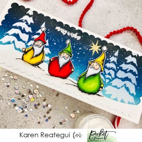 Picket Fence Studios Baby, It's Cold Outside Clear Stamps (C-115)