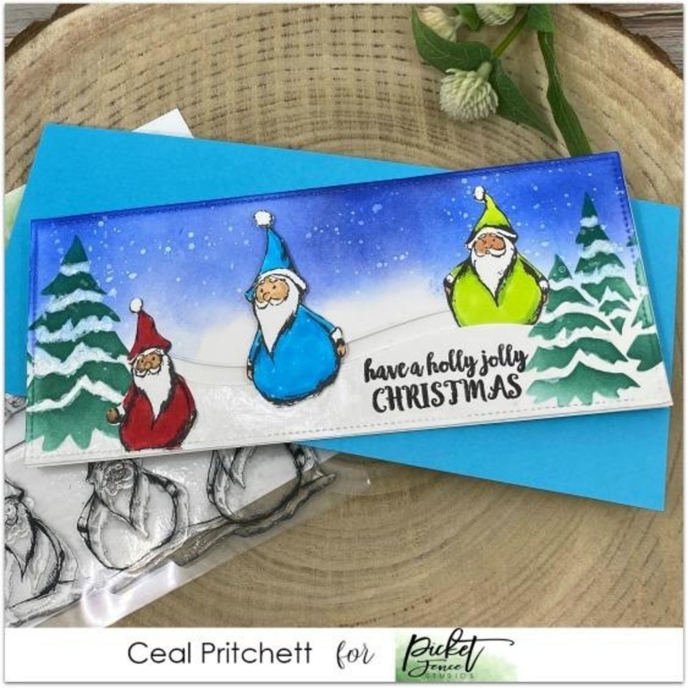 Picket Fence Studios Baby, It's Cold Outside Clear Stamps (C-115)