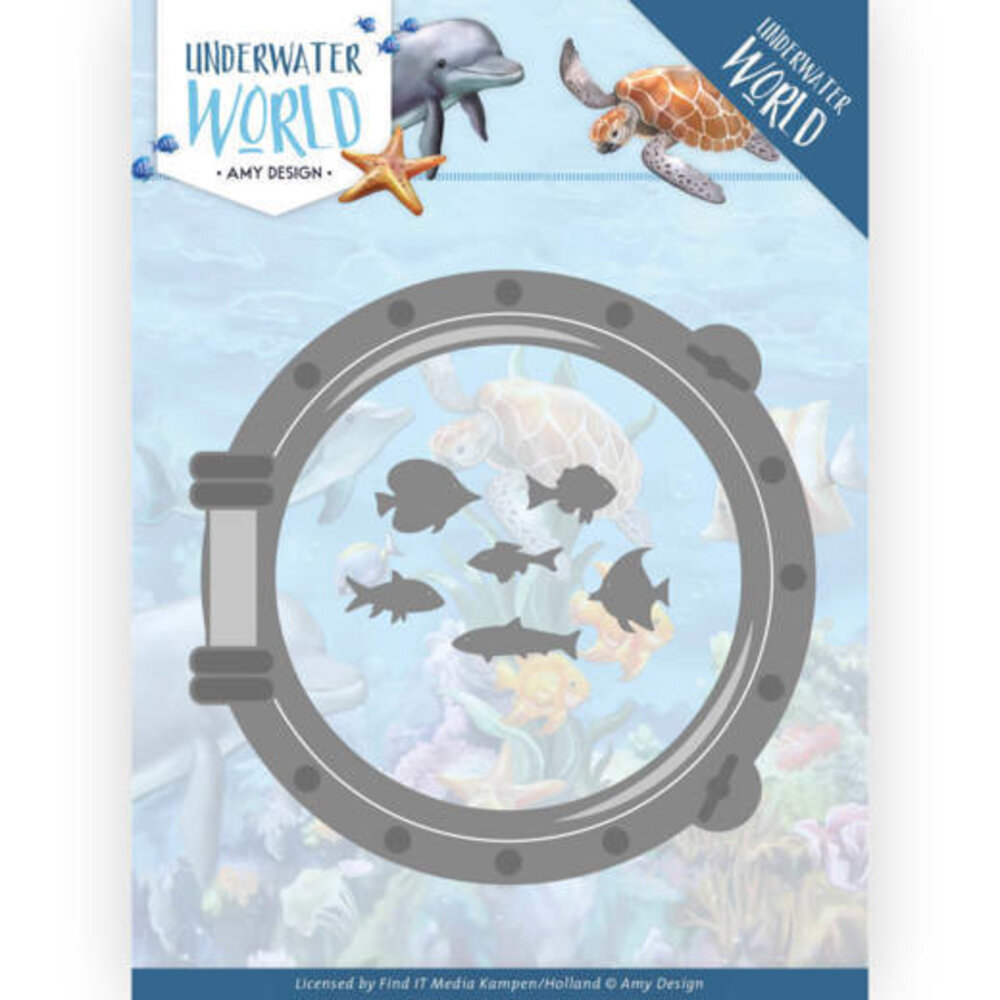Amy Design Underwater World Porthole Die (ADD10210) Amy Design Underwater World Porthole Die (ADD10210)